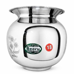 Beeru stainless steel Lassi lota 6 Liter