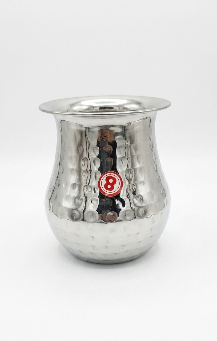 Beeru 500 ml Stainless Steel Long Neck Parsi Lota | Parsi 8 - Image 2
