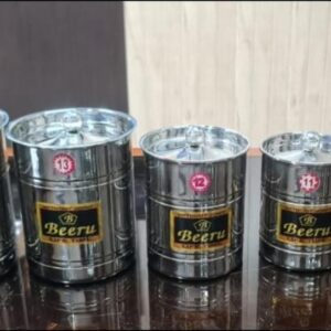 Beeru steel containers set of 5