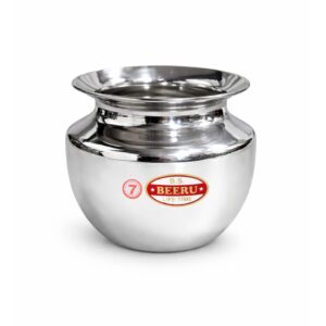 BEERU Stainless Steel Lota Size 7 , Capacity 350 ml , Multipurpose
