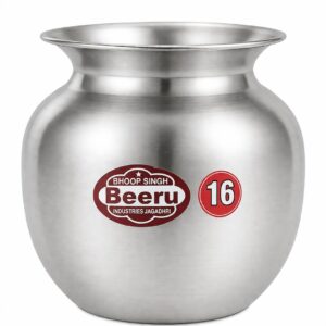 Beeru stainless steel uriya lota 4.5 L