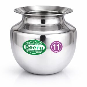 BEERU Stainless steel lota size 11