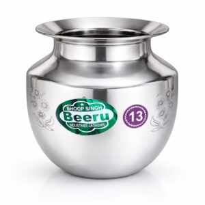 BEERU Stainless steel lota size 13
