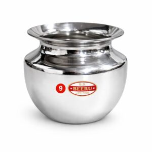 BEERU Stainless steel lota size 9